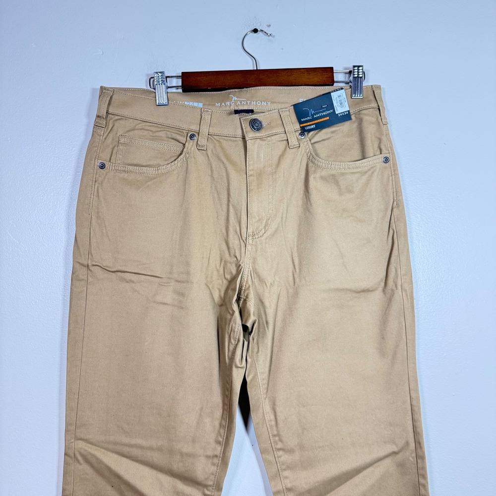 NWT Dockers Jean Cut All Seasons Tech Straight Fit Pants Size 36x32 Khaki